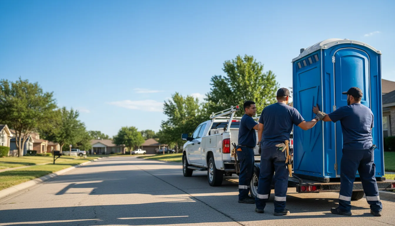 Portable Toilet Rental in Barling, AR near me